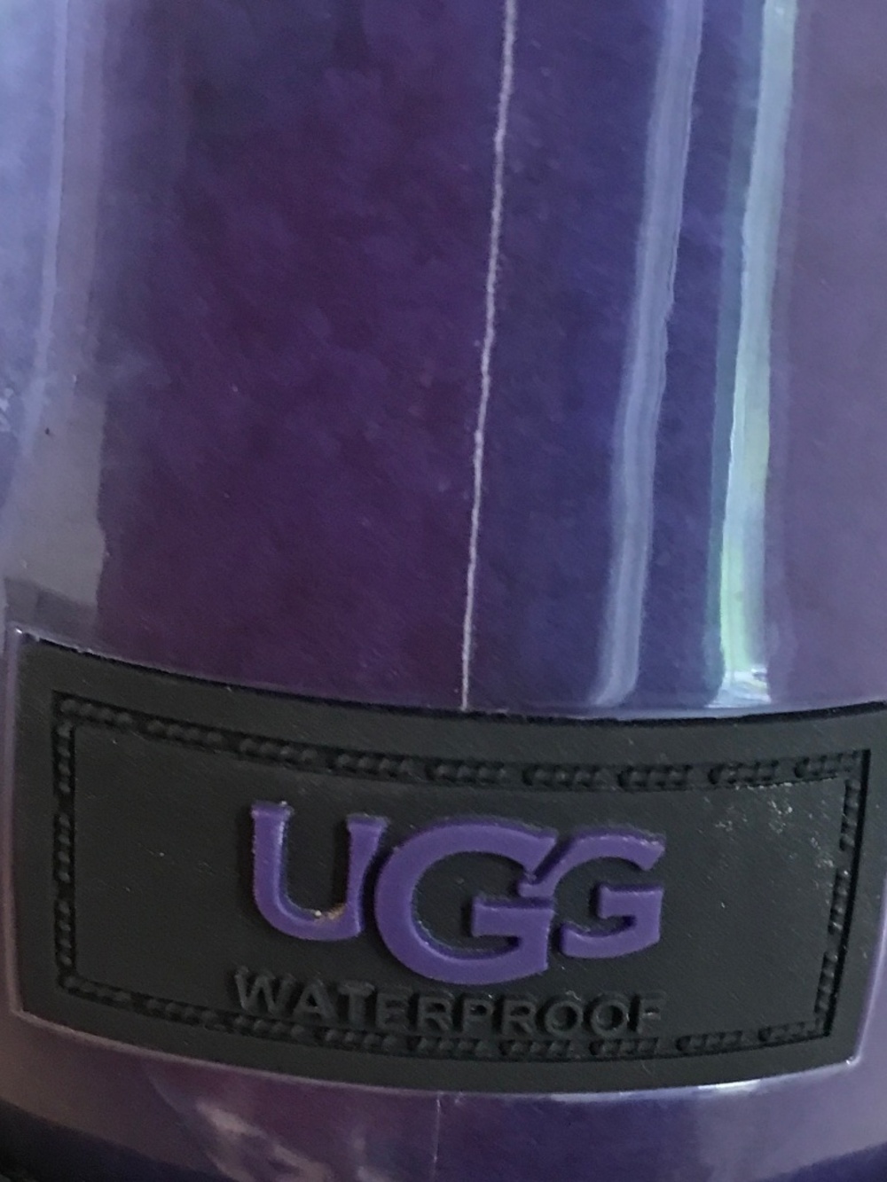 UGG CLASSIC CLEAR MINI WATERPROOF VIOLET NIGHT BOOT CYBERCORE - Picture 16 of 16